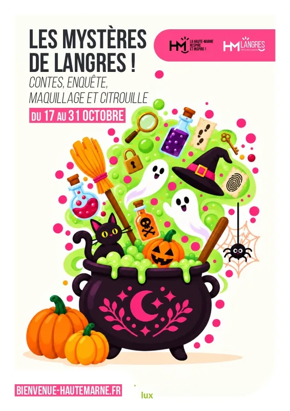 Langres > Atelier > Atelier citrouille d’Halloween à l’office de tourisme 2026
