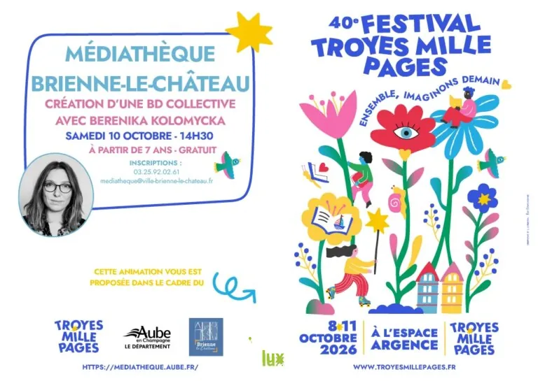 Brienne-le-Château > Atelier > Atelier création d’une BD collective