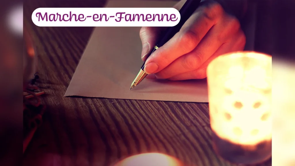 Visuel de l’atelier d’écriture « Le temps nous est conté » à Marche-en-Famenne
