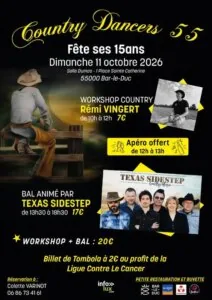 Bar-le-Duc > Spectacle > Bal country