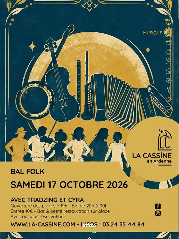 Vendresse > Spectacle > Bal Folklorique à La Cassine