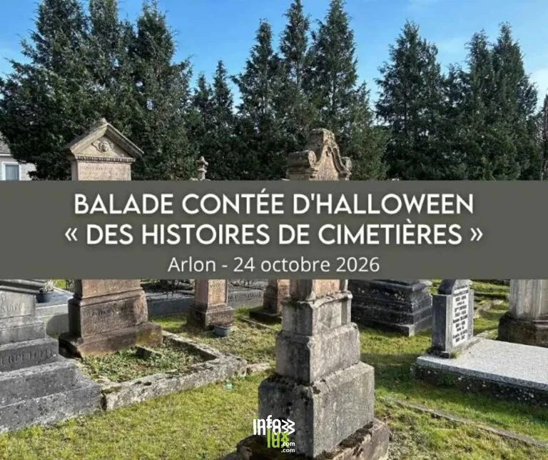 Arlon > Balade contée > Balade contée d’Halloween “Des histoires de cimetières” 2026