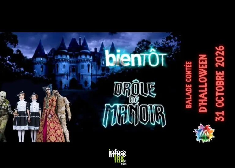 Limbourg > Balade contée > Balade contée “Drôle de Manoir” 2026