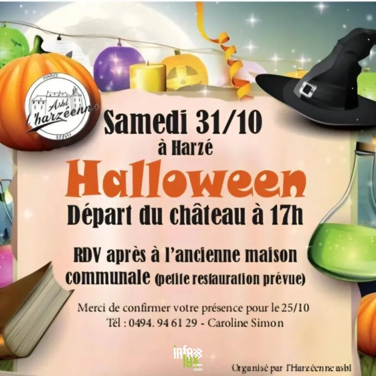 Aywaille > Balade > Balade d’Halloween à Harzé 2026