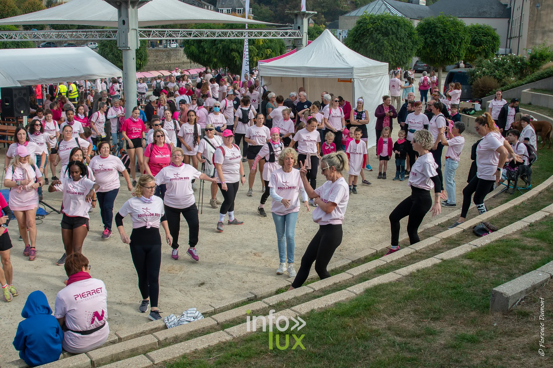 Bouillon Rose 2026 à Bouillon, marche et jogging solidaires contre le cancer du sein — photo 26 de Florence Dumont