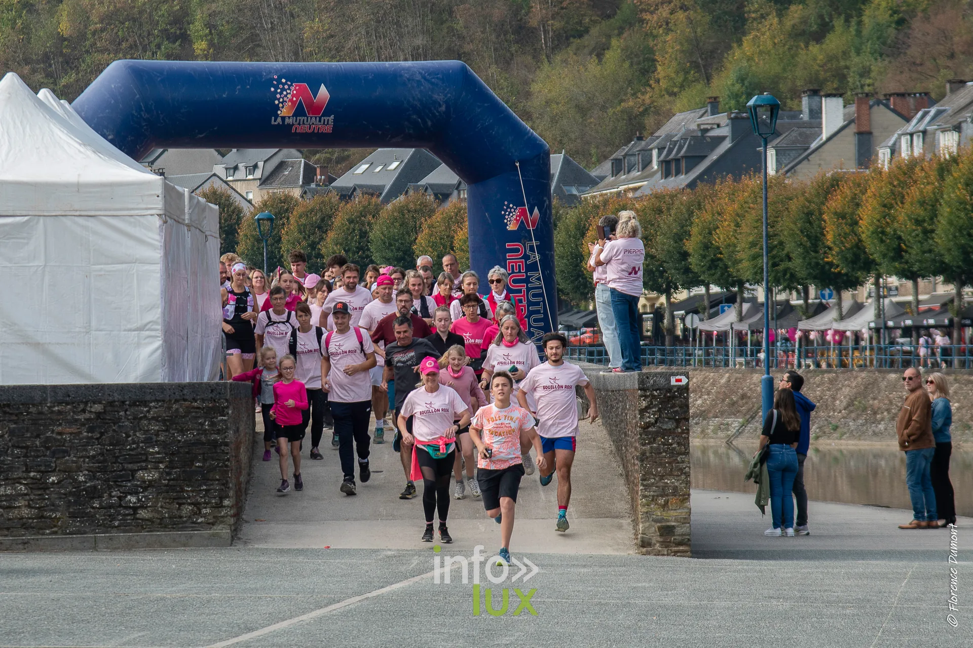 Bouillon Rose 2026 à Bouillon, marche et jogging solidaires contre le cancer du sein — photo 36 de Florence Dumont