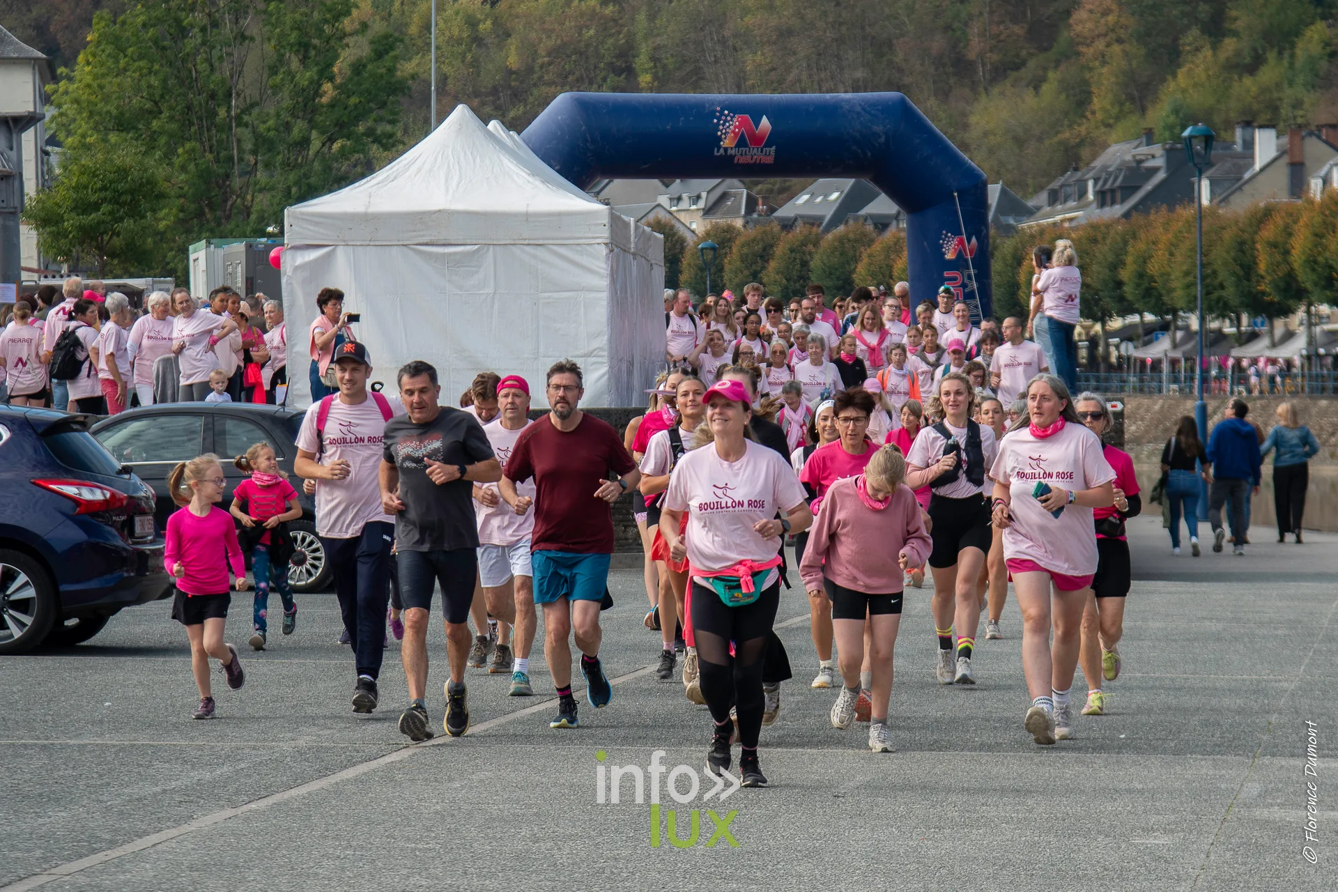 Bouillon Rose 2026 à Bouillon, marche et jogging solidaires contre le cancer du sein — photo 38 de Florence Dumont