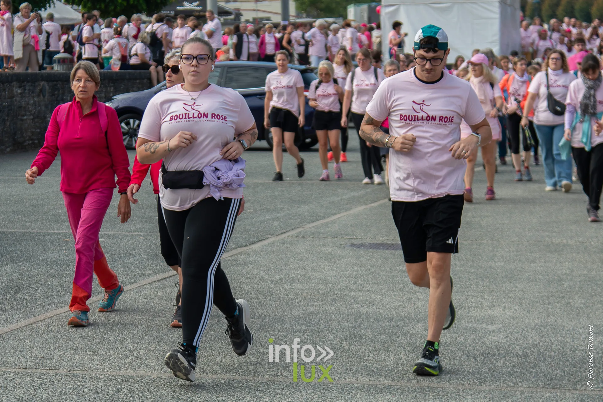 Bouillon Rose 2026 à Bouillon, marche et jogging solidaires contre le cancer du sein — photo 41 de Florence Dumont