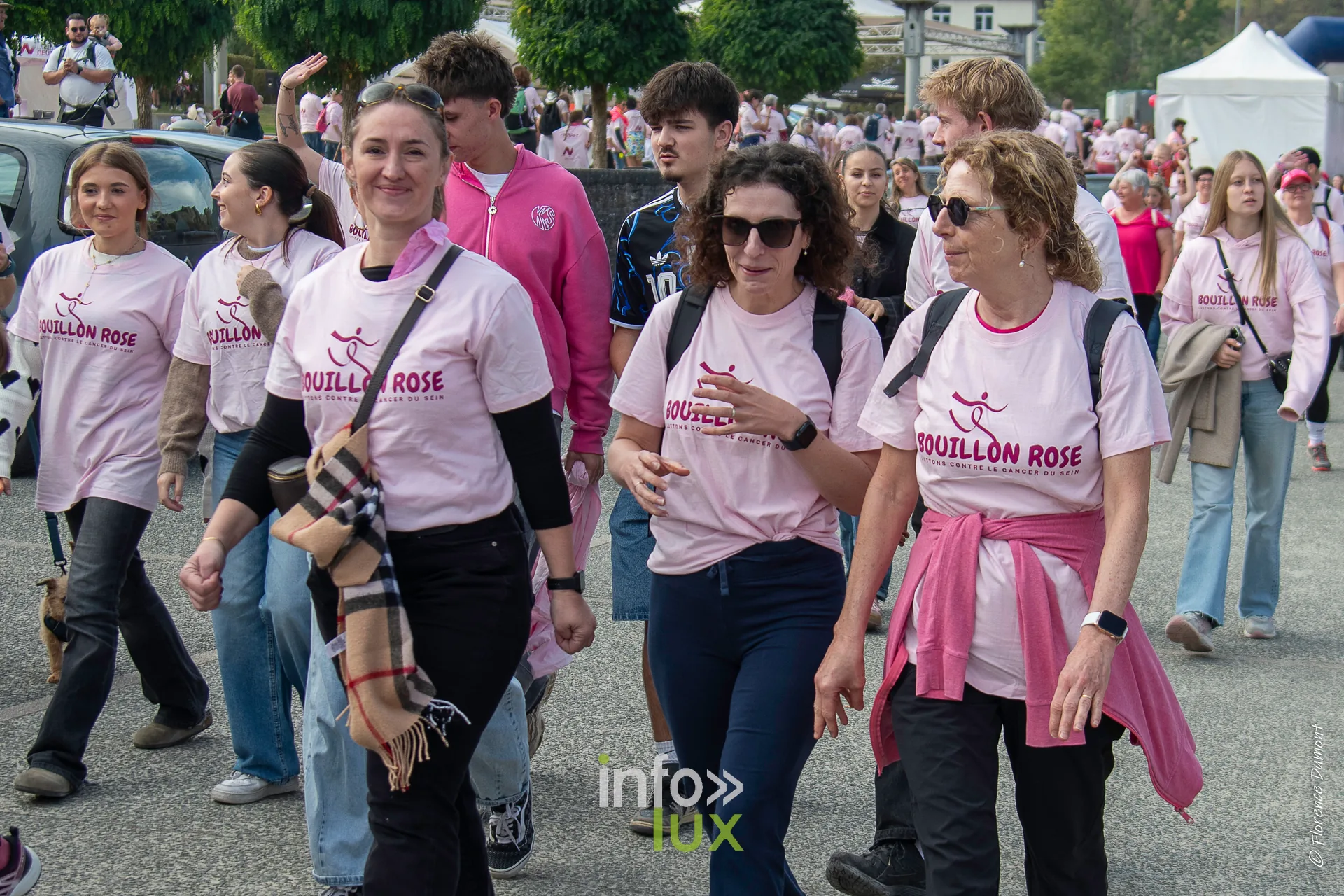 Bouillon Rose 2026 à Bouillon, marche et jogging solidaires contre le cancer du sein — photo 45 de Florence Dumont