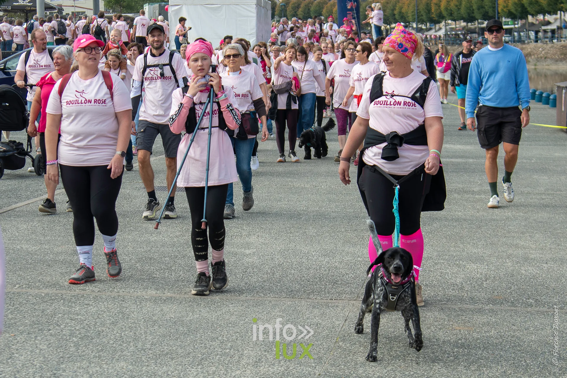 Bouillon Rose 2026 à Bouillon, marche et jogging solidaires contre le cancer du sein — photo 46 de Florence Dumont