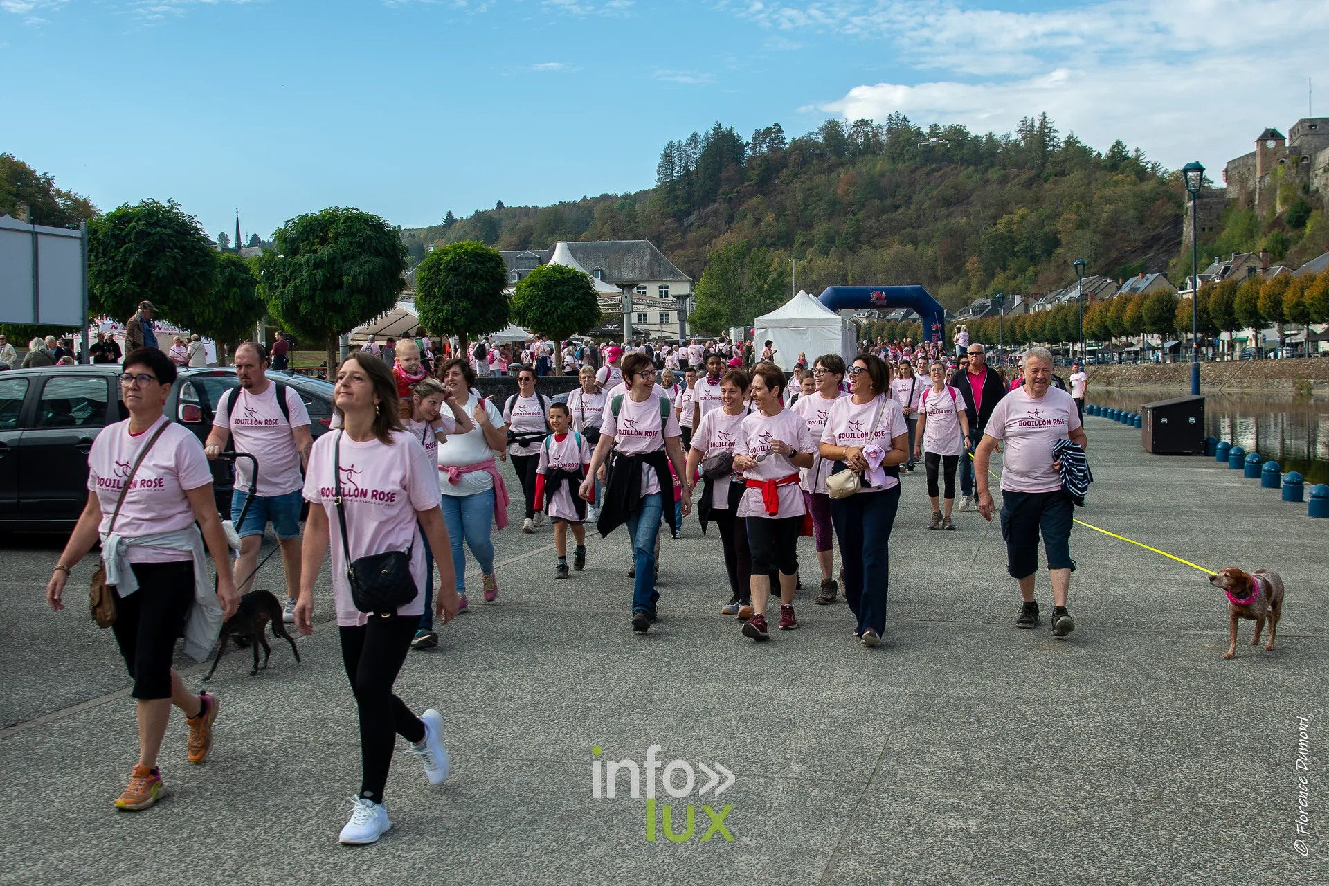 Bouillon Rose 2026 à Bouillon, marche et jogging solidaires contre le cancer du sein — photo 47 de Florence Dumont