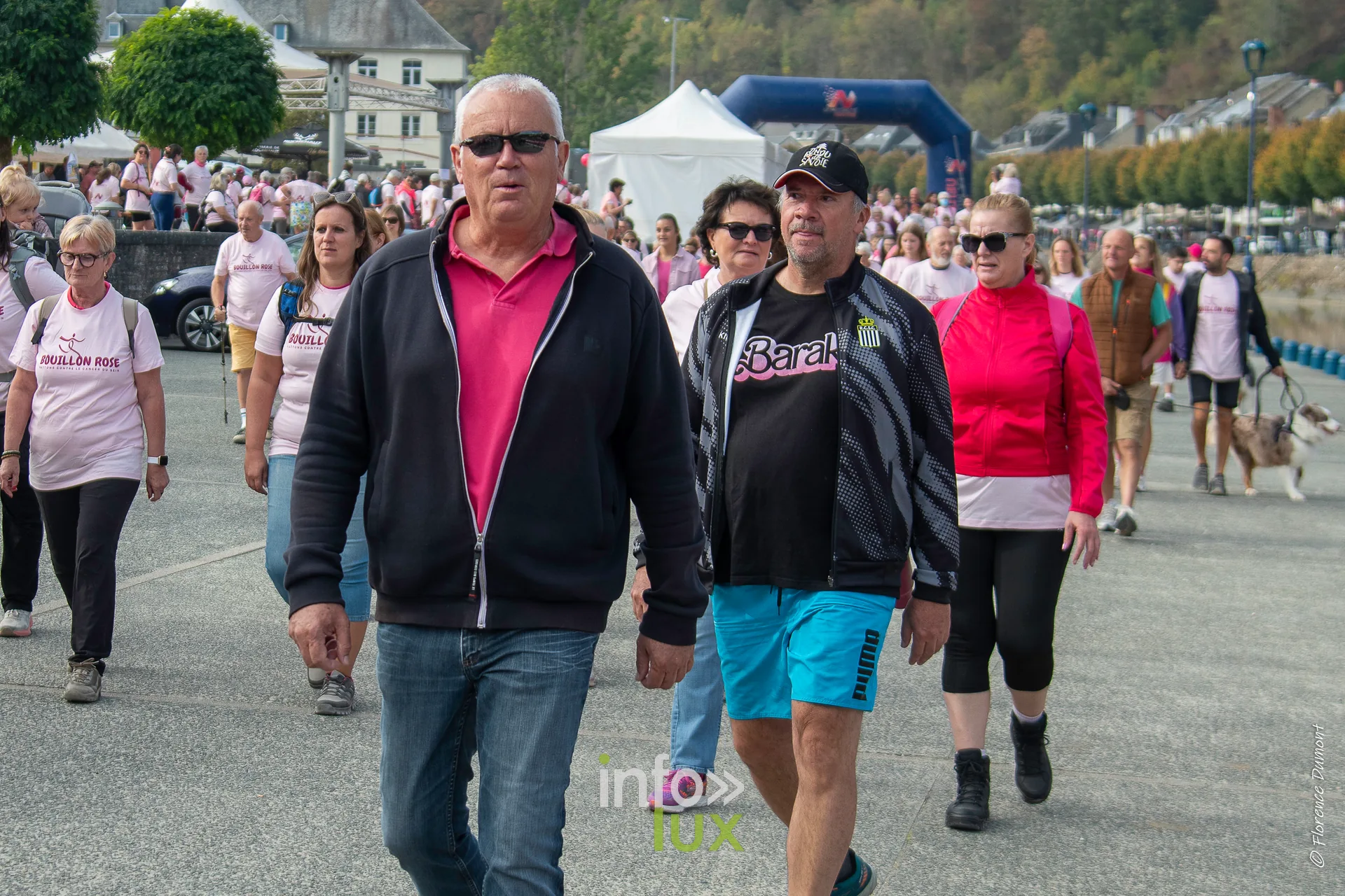 Bouillon Rose 2026 à Bouillon, marche et jogging solidaires contre le cancer du sein — photo 49 de Florence Dumont