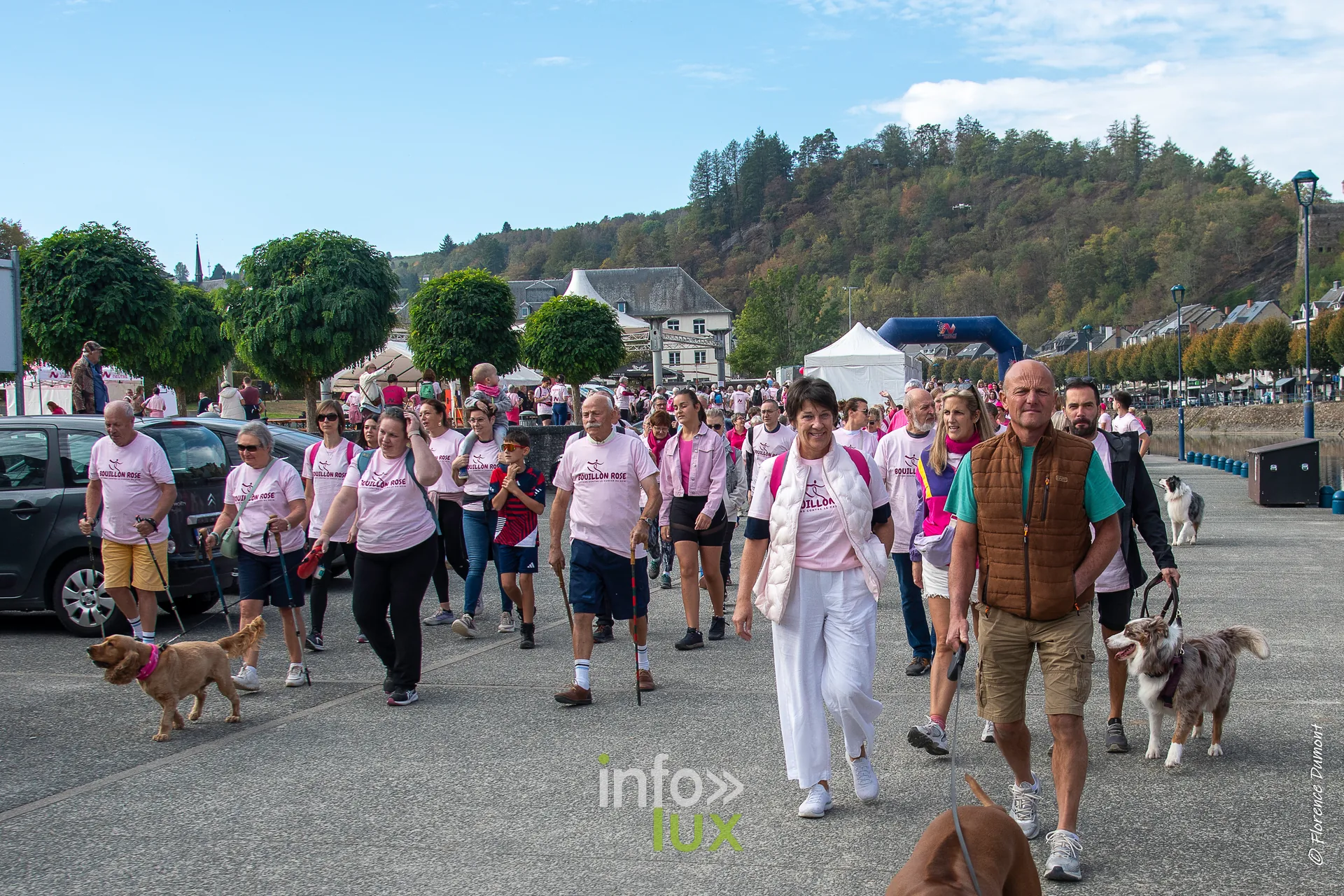 Bouillon Rose 2026 à Bouillon, marche et jogging solidaires contre le cancer du sein — photo 51 de Florence Dumont
