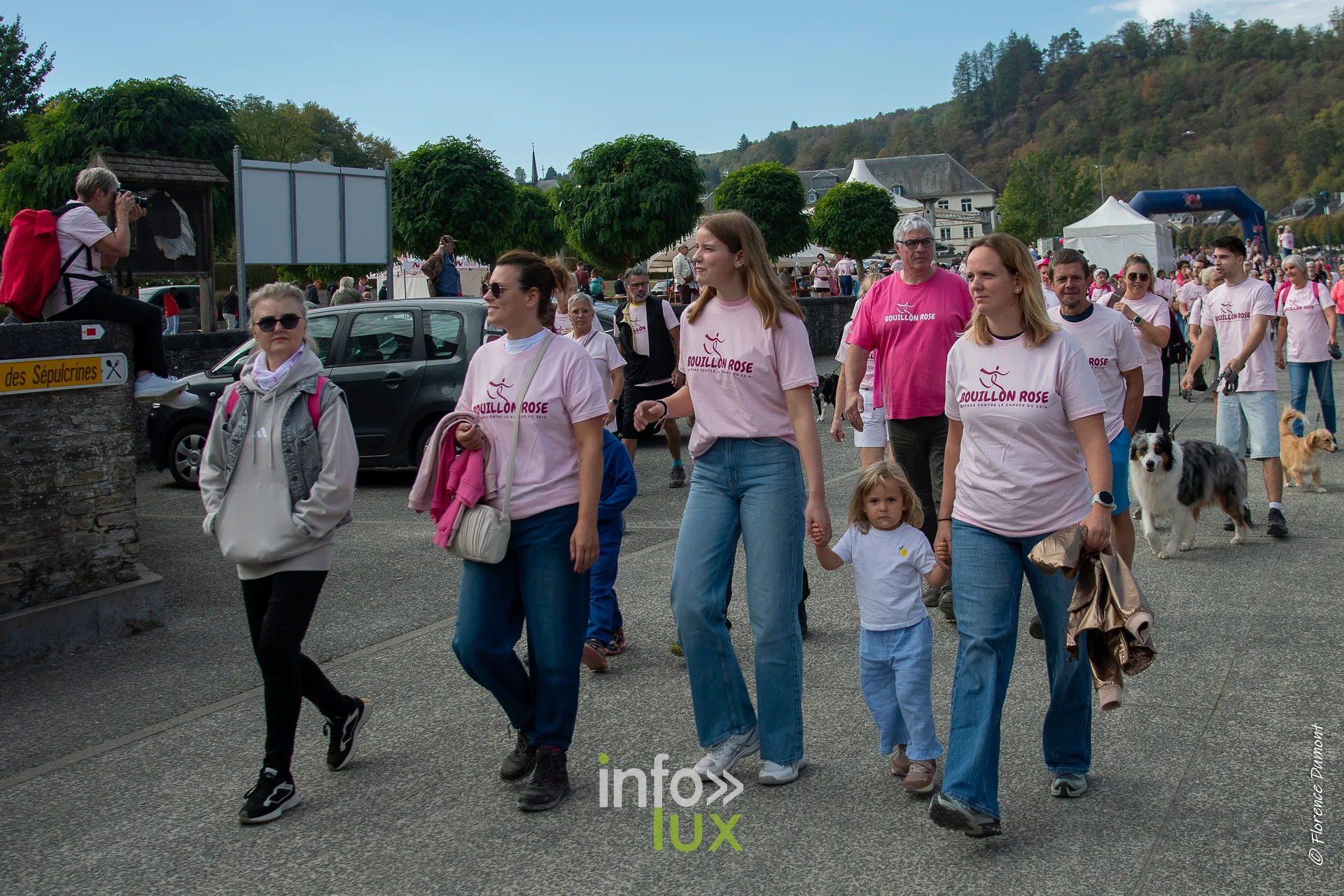 Bouillon Rose 2026 à Bouillon, marche et jogging solidaires contre le cancer du sein — photo 53 de Florence Dumont