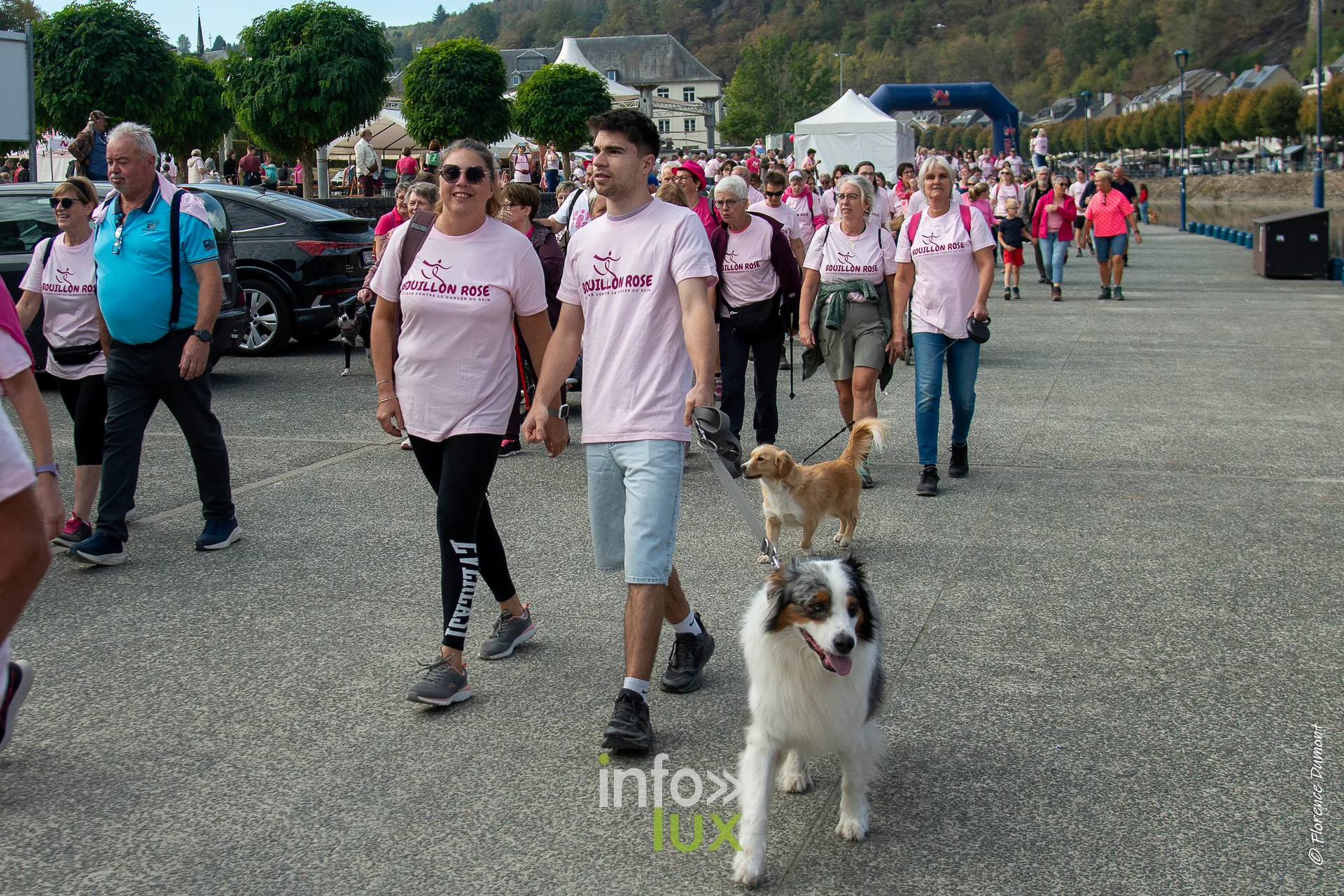 Bouillon Rose 2026 à Bouillon, marche et jogging solidaires contre le cancer du sein — photo 54 de Florence Dumont