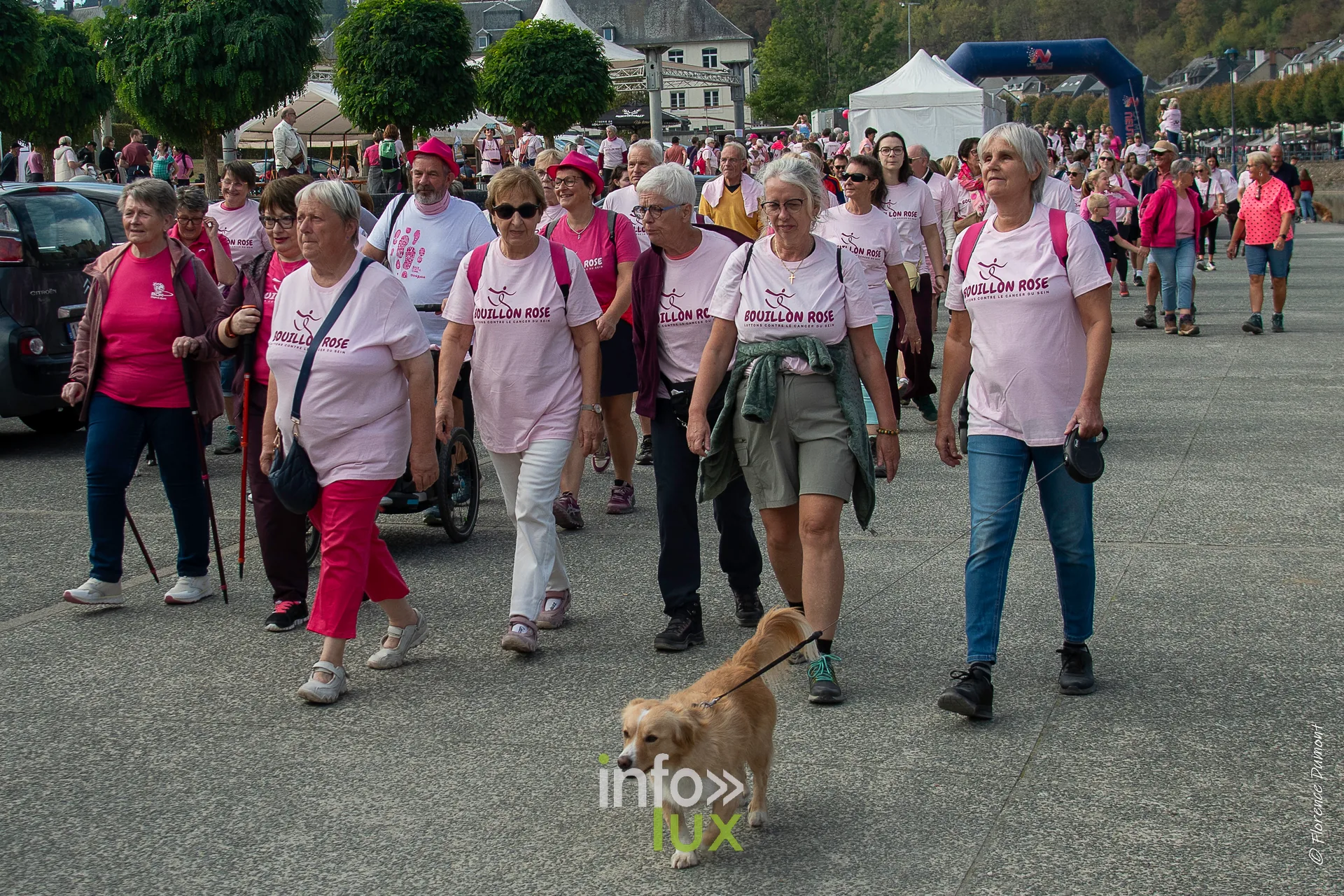Bouillon Rose 2026 à Bouillon, marche et jogging solidaires contre le cancer du sein — photo 55 de Florence Dumont
