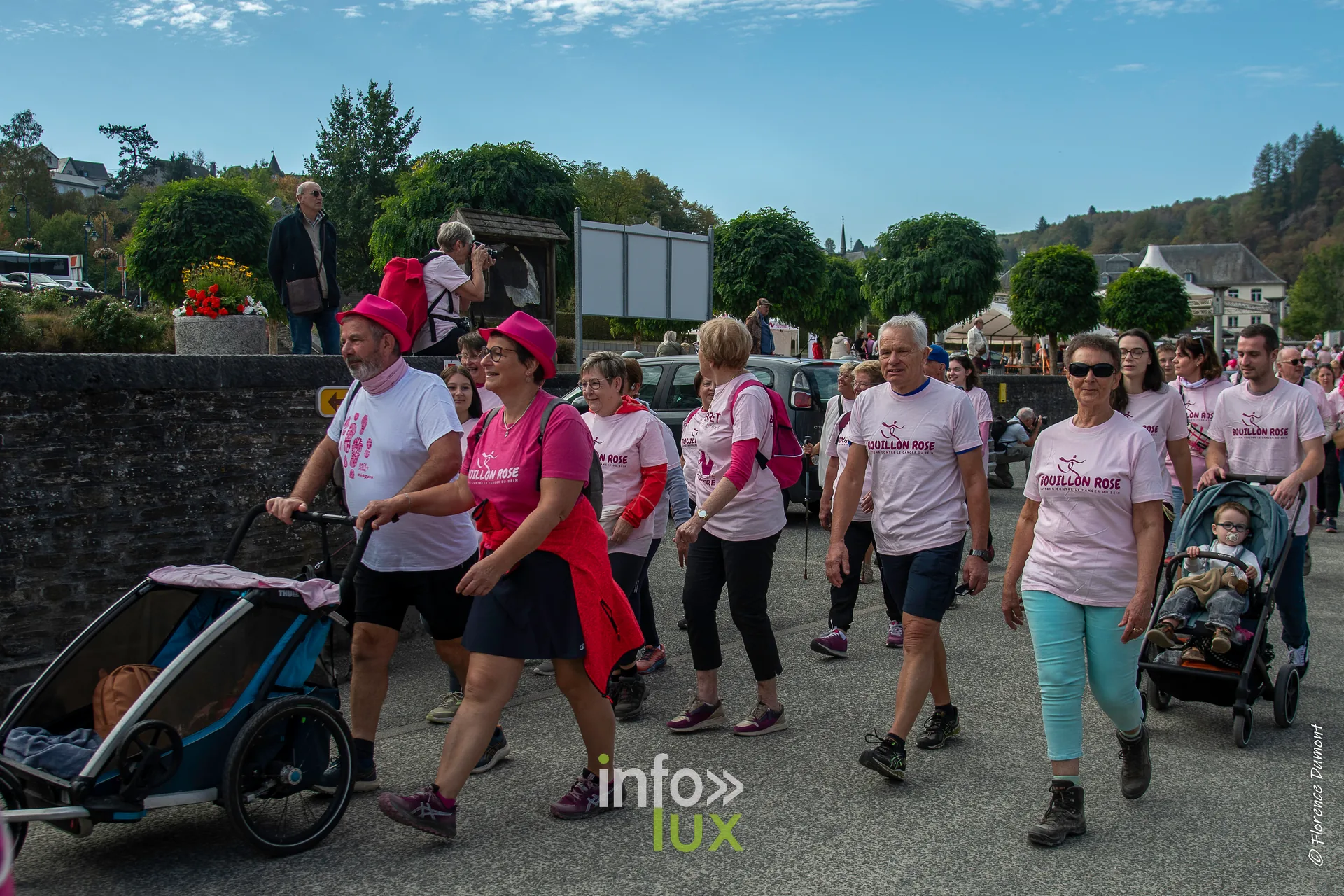 Bouillon Rose 2026 à Bouillon, marche et jogging solidaires contre le cancer du sein — photo 56 de Florence Dumont