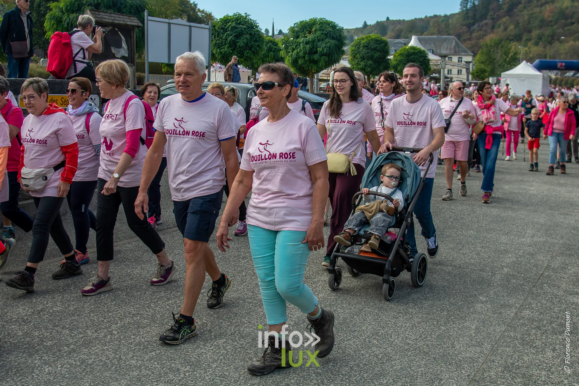 Bouillon Rose 2026 à Bouillon, marche et jogging solidaires contre le cancer du sein — photo 57 de Florence Dumont