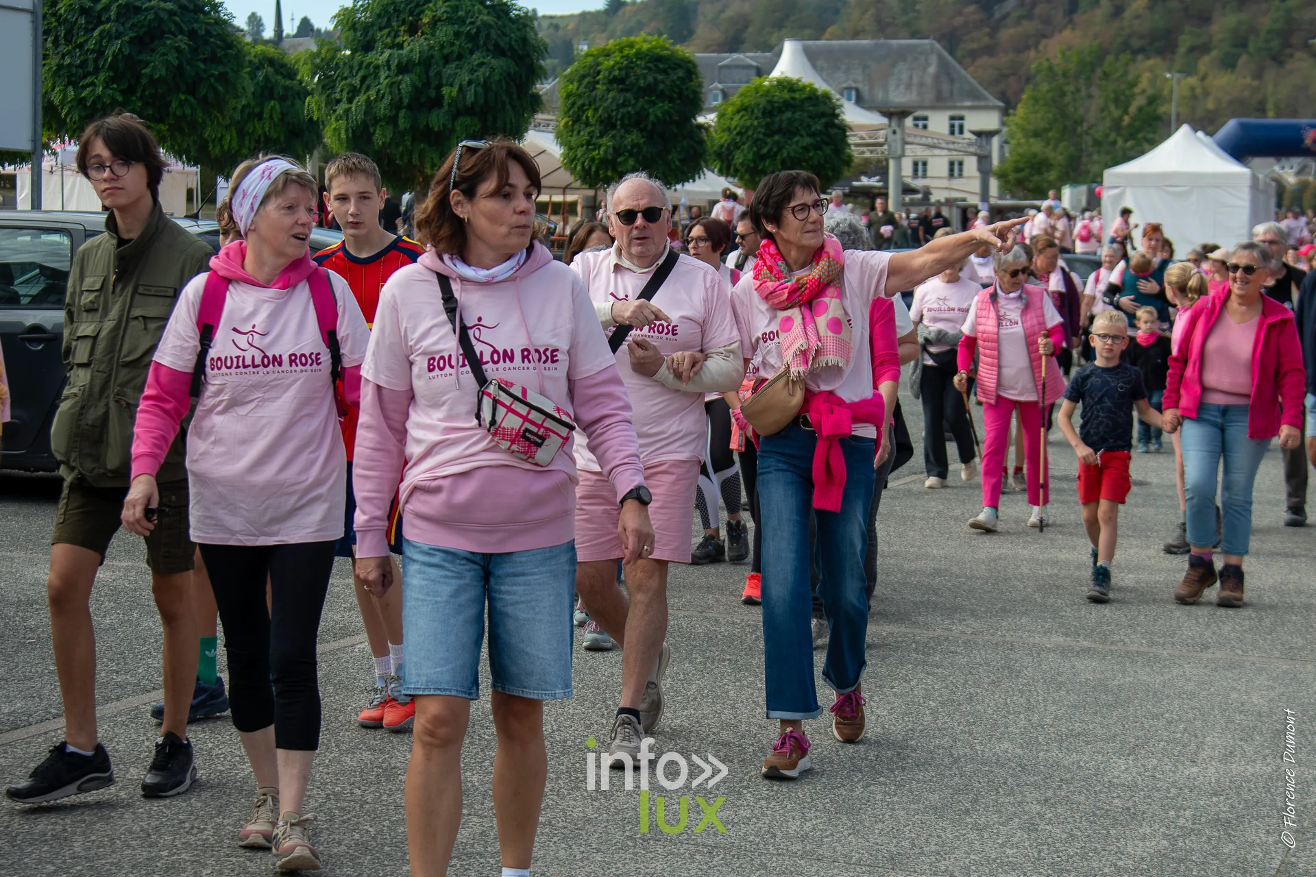 Bouillon Rose 2026 à Bouillon, marche et jogging solidaires contre le cancer du sein — photo 58 de Florence Dumont