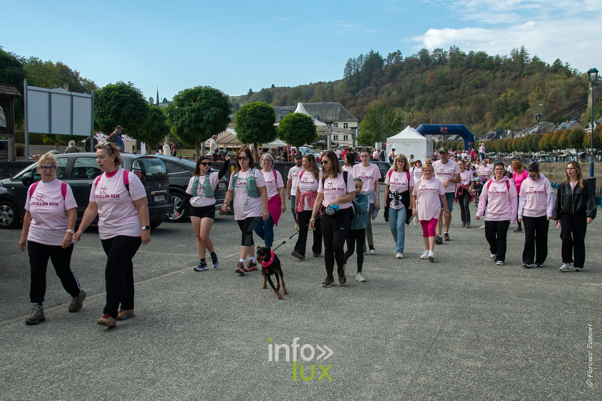 Bouillon Rose 2026 à Bouillon, marche et jogging solidaires contre le cancer du sein — photo 60 de Florence Dumont