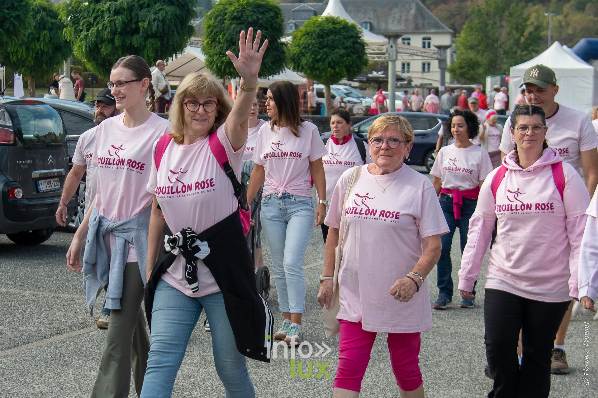 Bouillon Rose 2026 à Bouillon, marche et jogging solidaires contre le cancer du sein — photo 61 de Florence Dumont