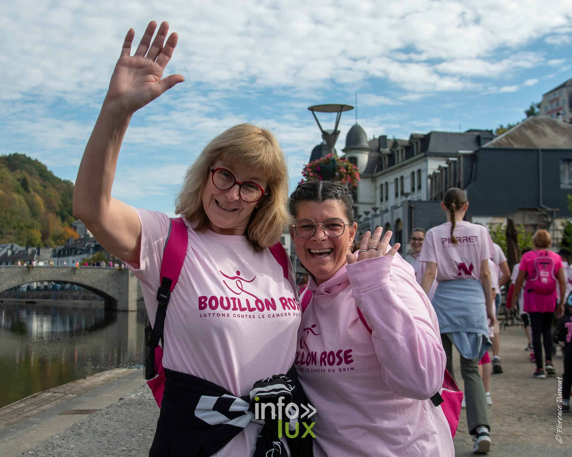 Bouillon Rose 2026 à Bouillon, marche et jogging solidaires contre le cancer du sein — photo 62 de Florence Dumont