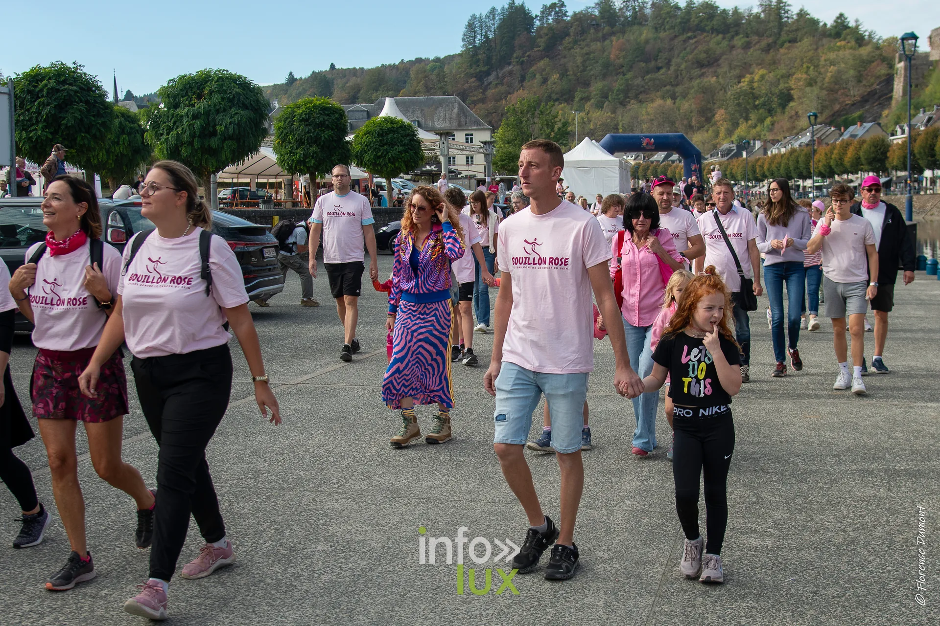 Bouillon Rose 2026 à Bouillon, marche et jogging solidaires contre le cancer du sein — photo 63 de Florence Dumont