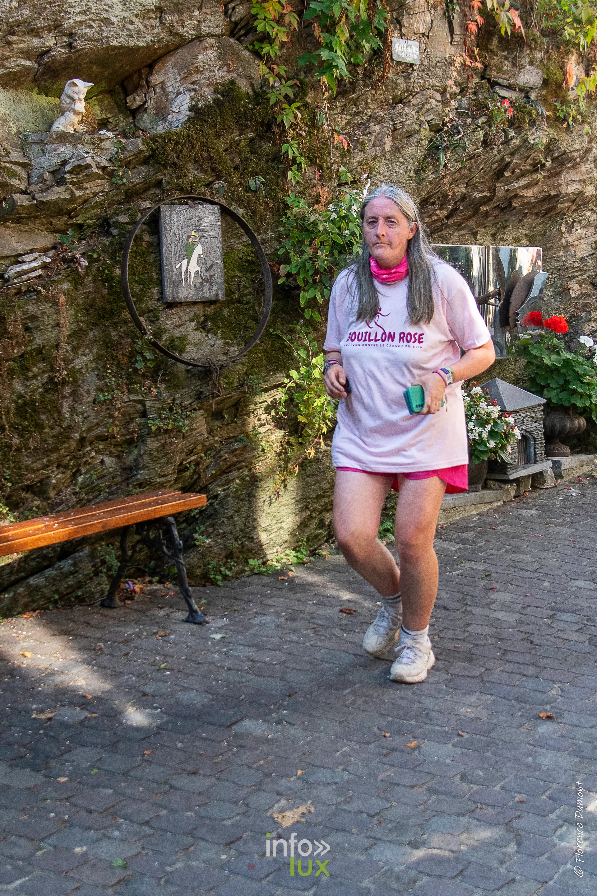 Bouillon Rose 2026 à Bouillon, marche et jogging solidaires contre le cancer du sein — photo 105 de Florence Dumont