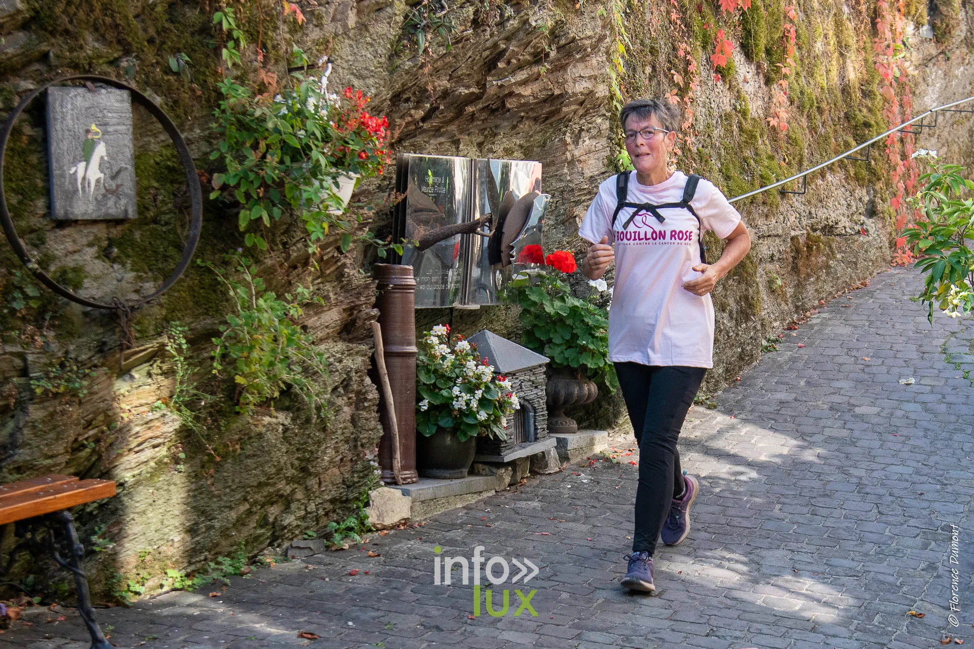 Bouillon Rose 2026 à Bouillon, marche et jogging solidaires contre le cancer du sein — photo 112 de Florence Dumont