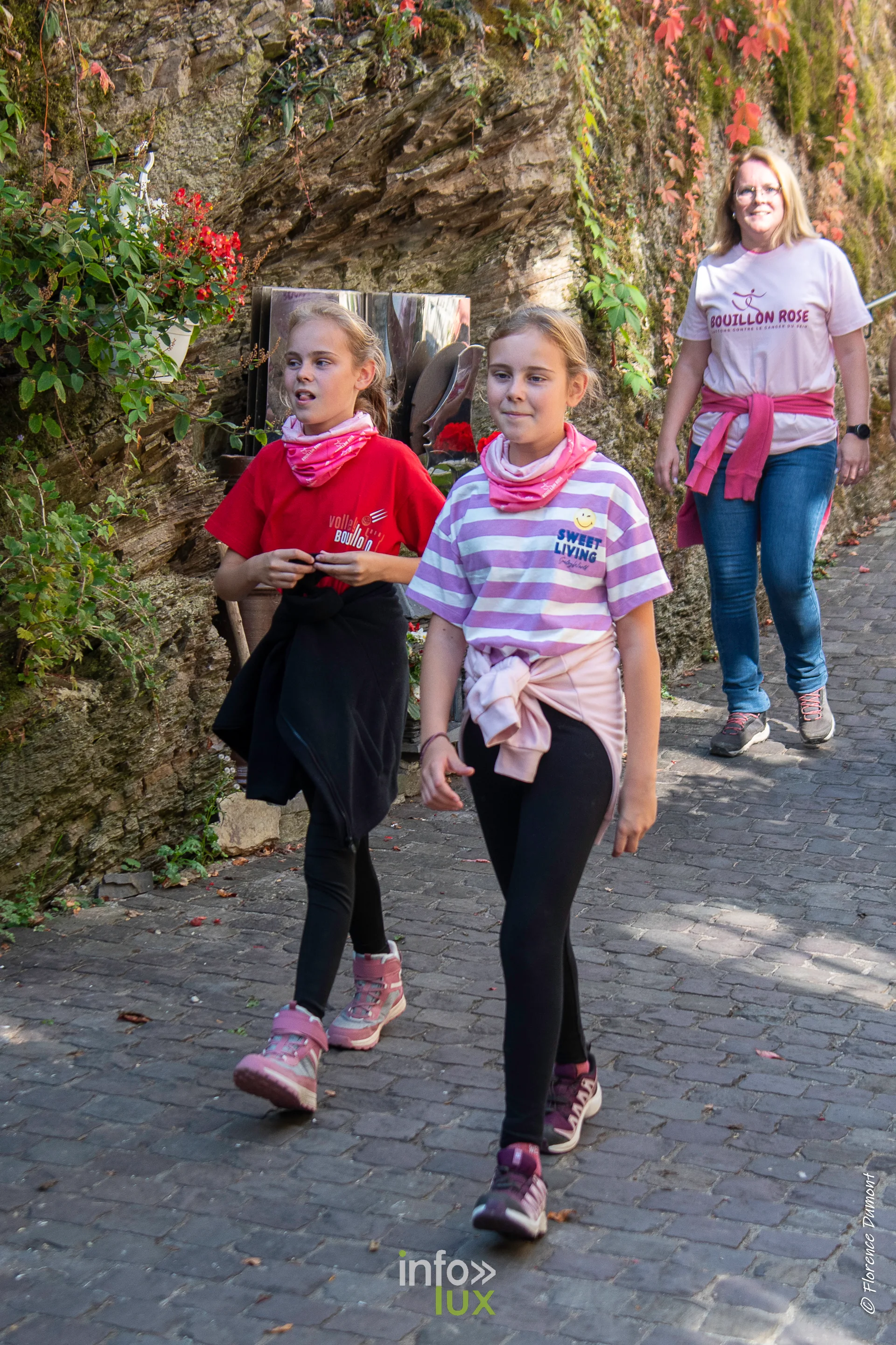 Bouillon Rose 2026 à Bouillon, marche et jogging solidaires contre le cancer du sein — photo 123 de Florence Dumont