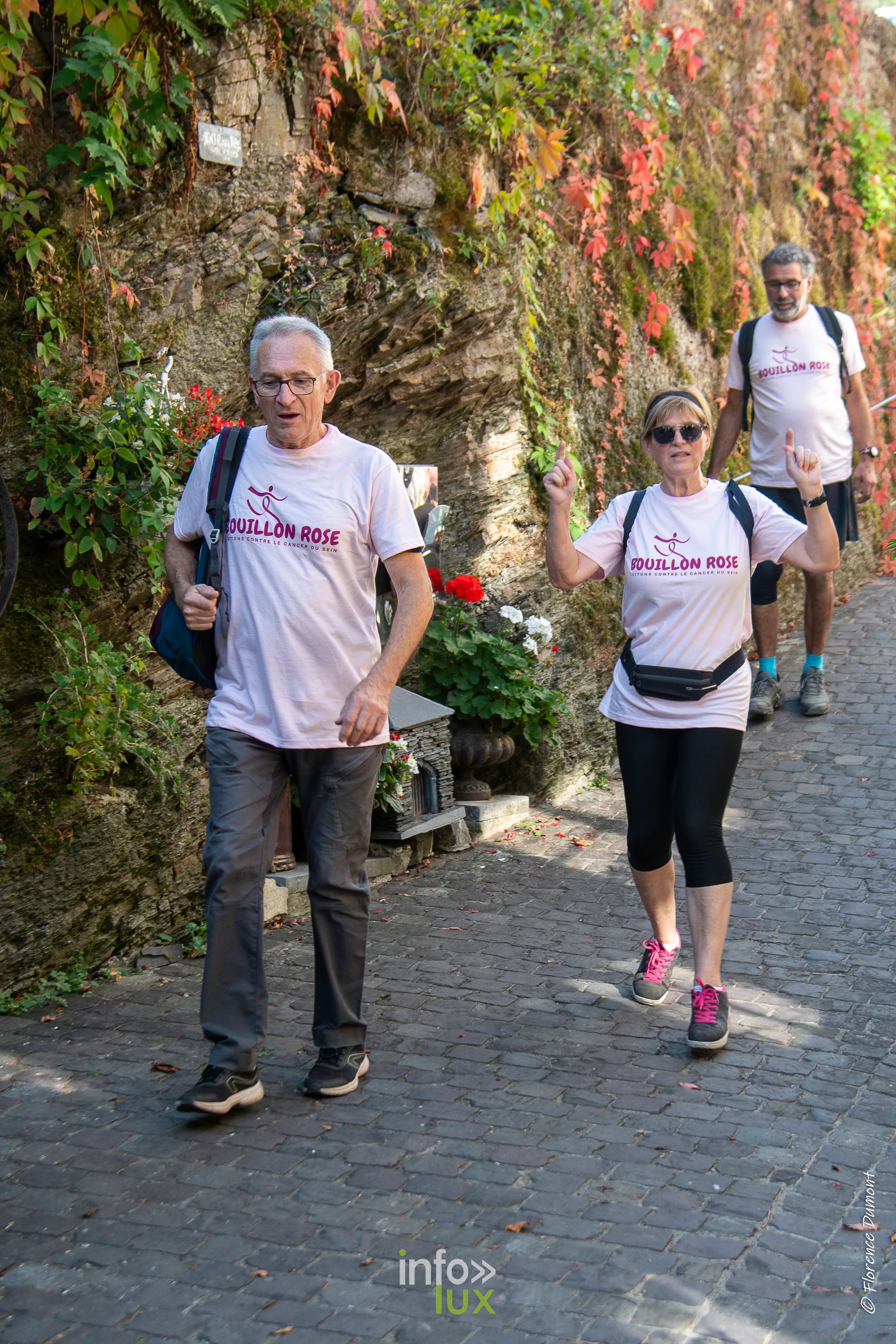 Bouillon Rose 2026 à Bouillon, marche et jogging solidaires contre le cancer du sein — photo 125 de Florence Dumont