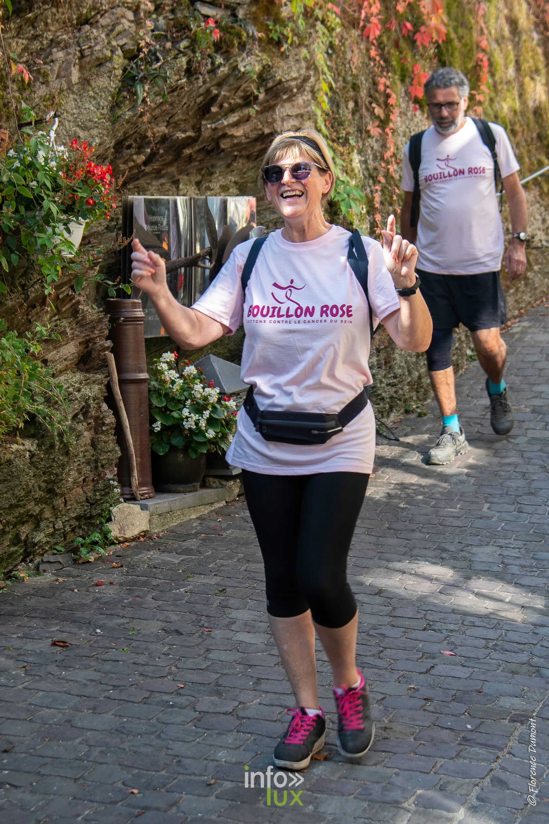 Bouillon Rose 2026 à Bouillon, marche et jogging solidaires contre le cancer du sein — photo 126 de Florence Dumont