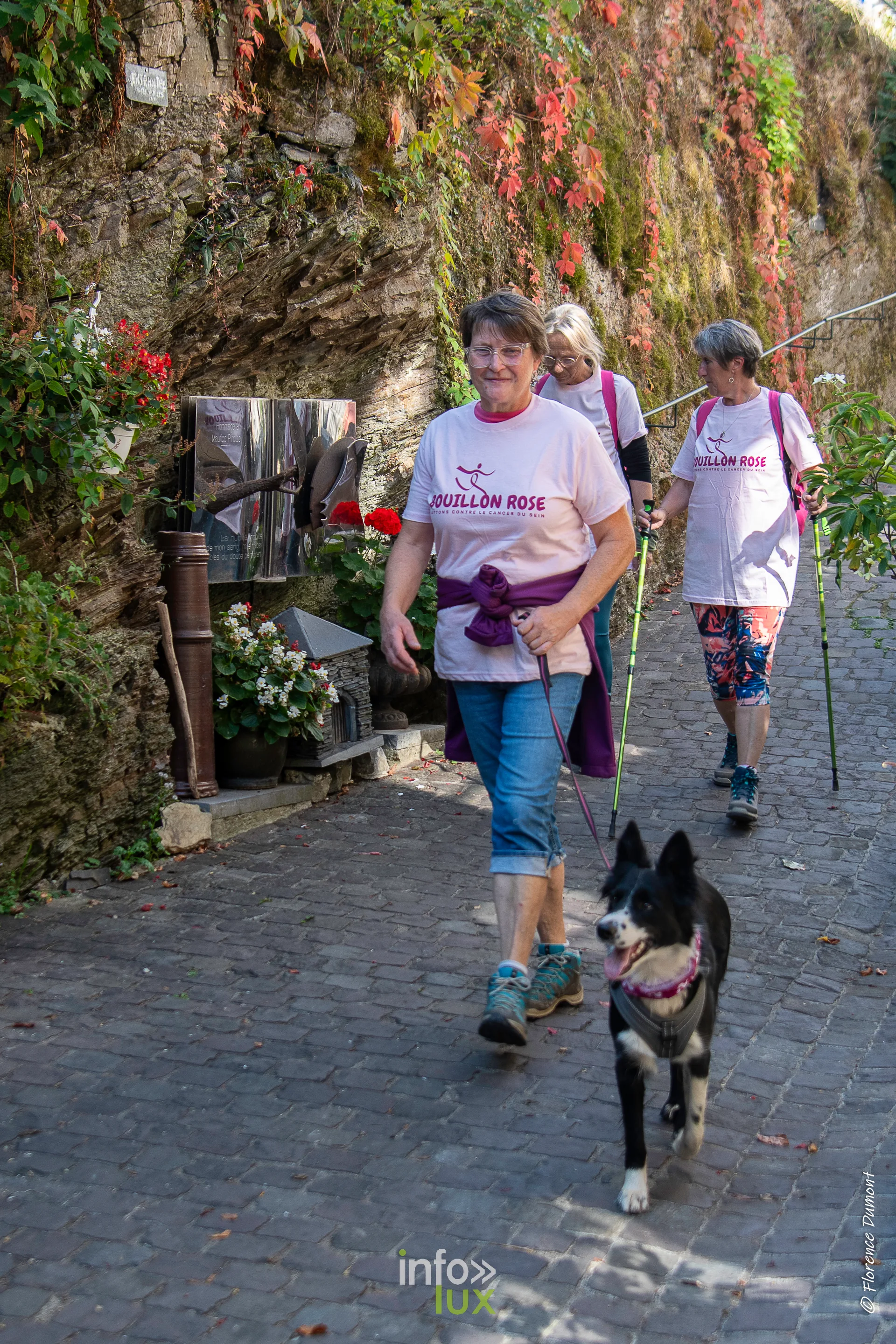 Bouillon Rose 2026 à Bouillon, marche et jogging solidaires contre le cancer du sein — photo 144 de Florence Dumont