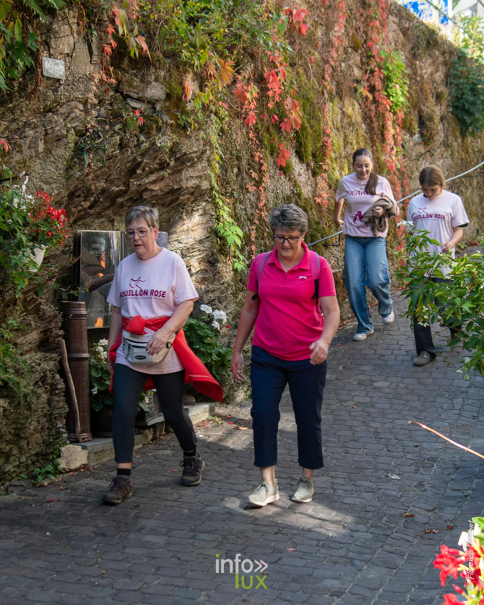 Bouillon Rose 2026 à Bouillon, marche et jogging solidaires contre le cancer du sein — photo 152 de Florence Dumont