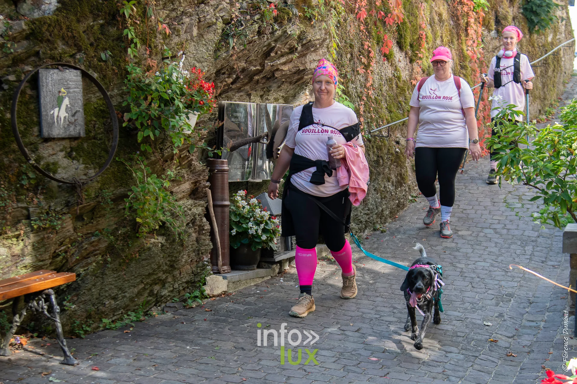 Bouillon Rose 2026 à Bouillon, marche et jogging solidaires contre le cancer du sein — photo 166 de Florence Dumont