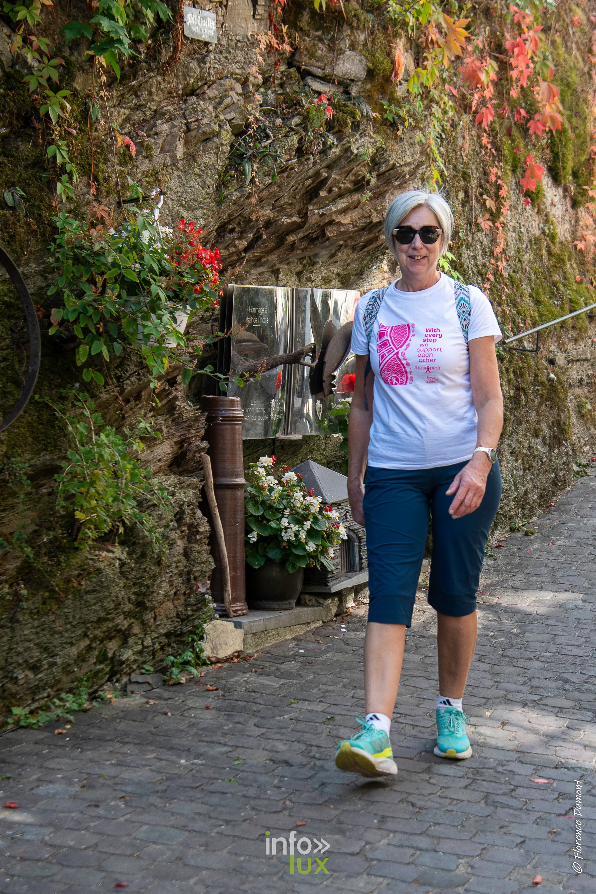 Bouillon Rose 2026 à Bouillon, marche et jogging solidaires contre le cancer du sein — photo 167 de Florence Dumont