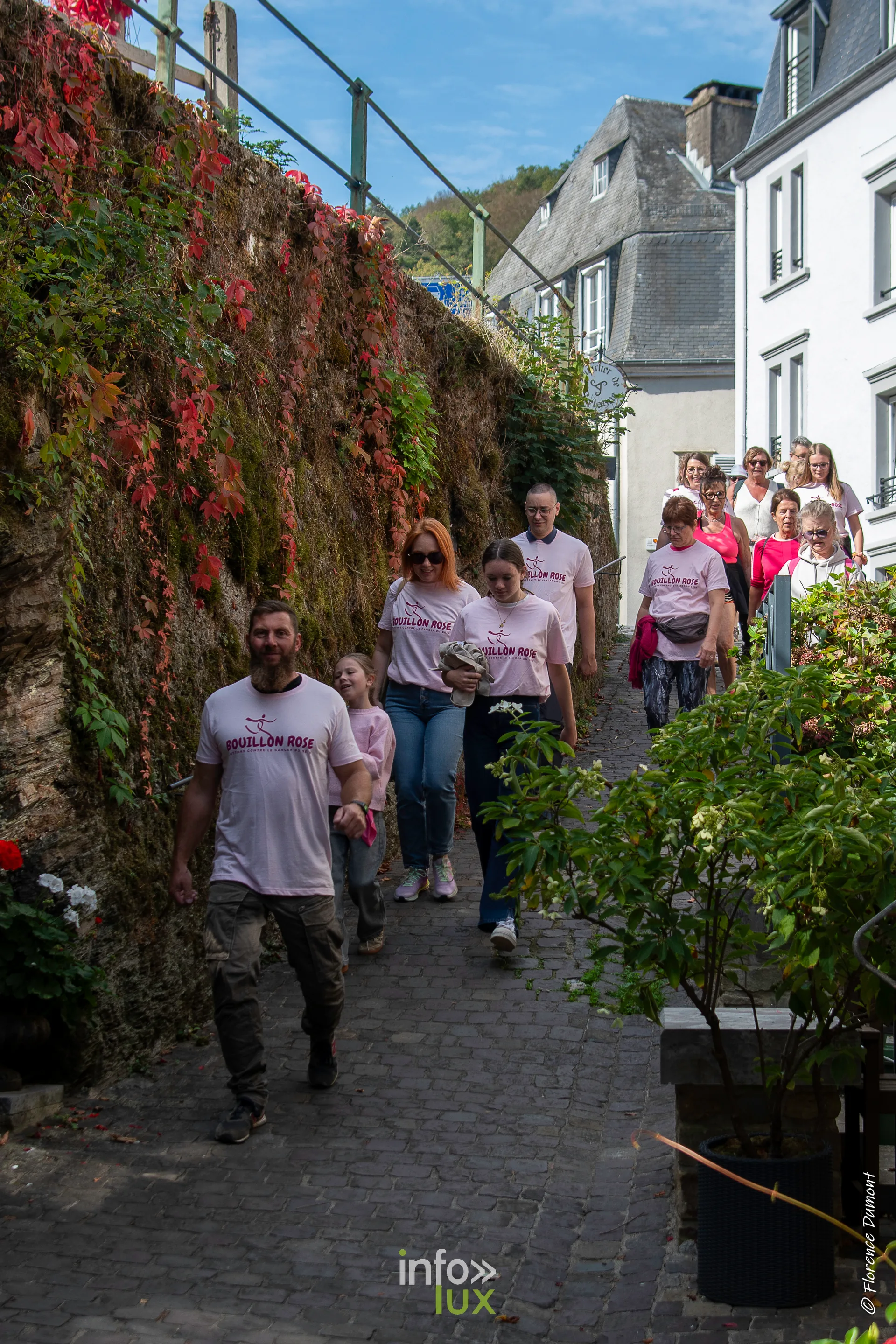 Bouillon Rose 2026 à Bouillon, marche et jogging solidaires contre le cancer du sein — photo 176 de Florence Dumont