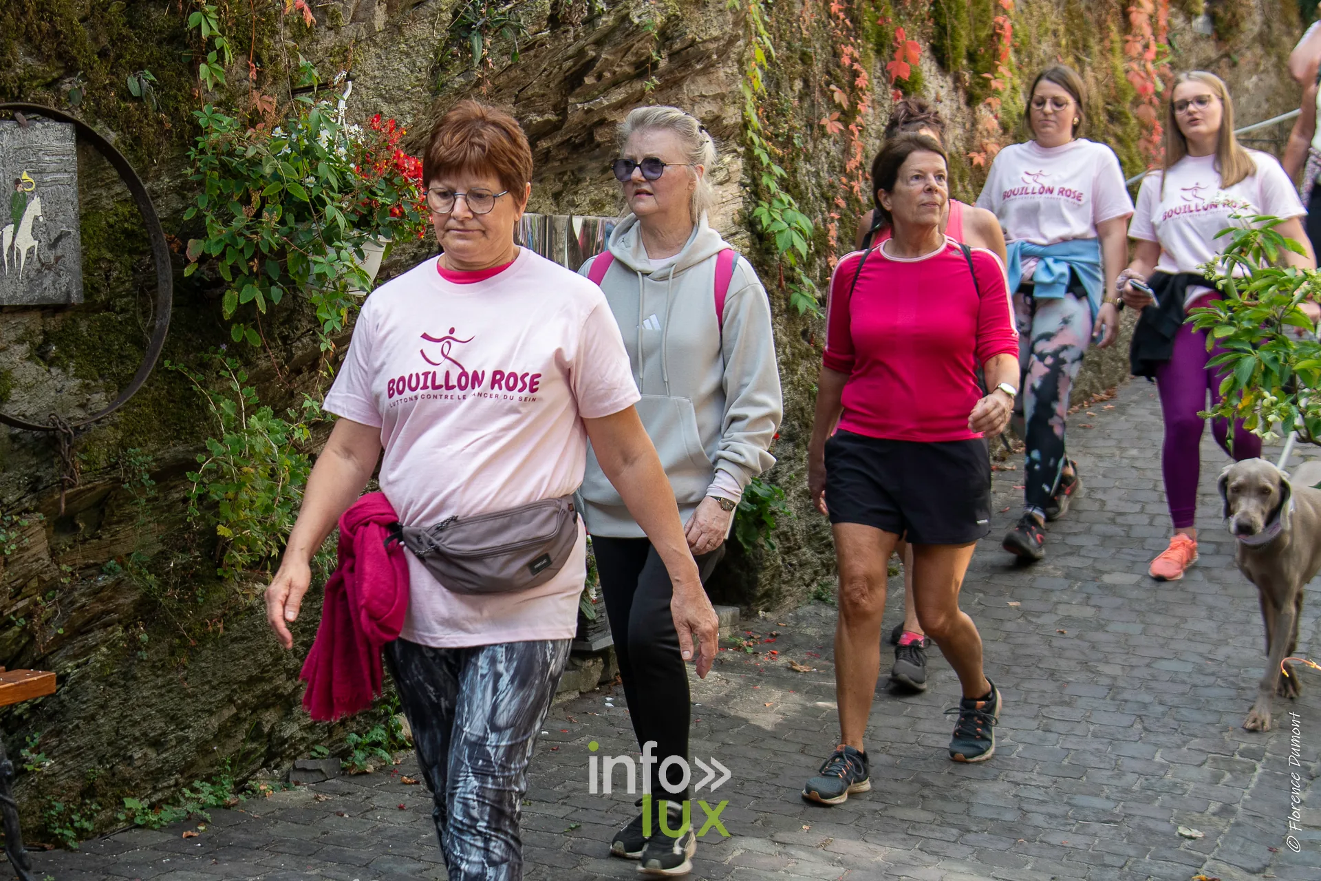 Bouillon Rose 2026 à Bouillon, marche et jogging solidaires contre le cancer du sein — photo 179 de Florence Dumont