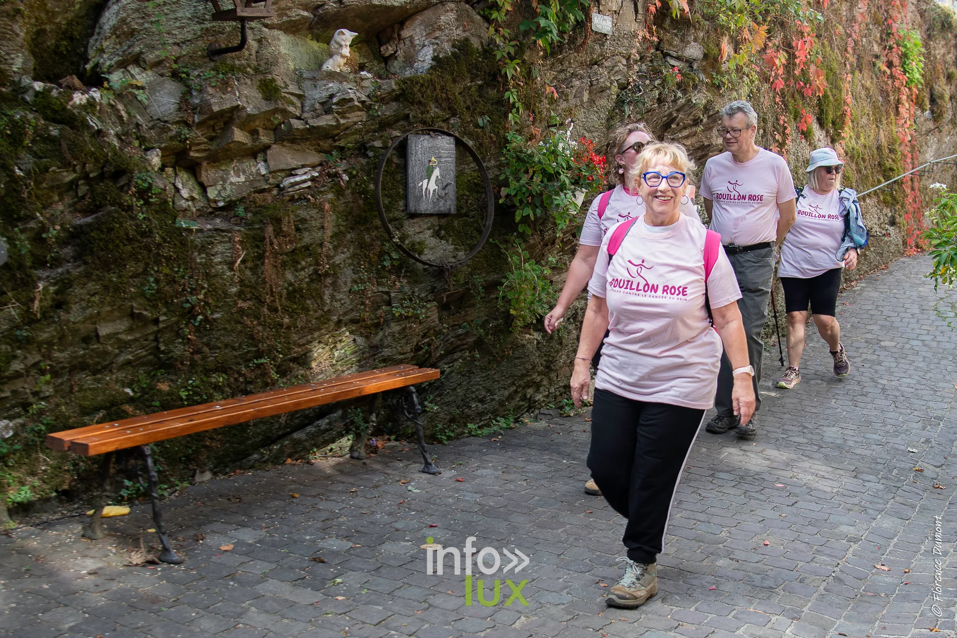 Bouillon Rose 2026 à Bouillon, marche et jogging solidaires contre le cancer du sein — photo 182 de Florence Dumont