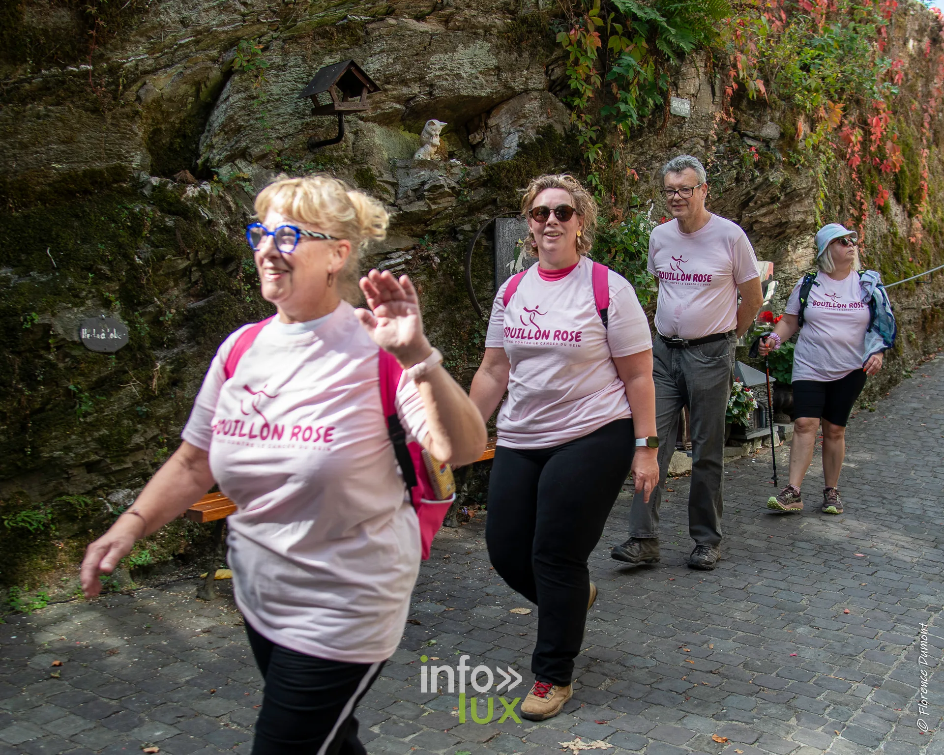 Bouillon Rose 2026 à Bouillon, marche et jogging solidaires contre le cancer du sein — photo 183 de Florence Dumont