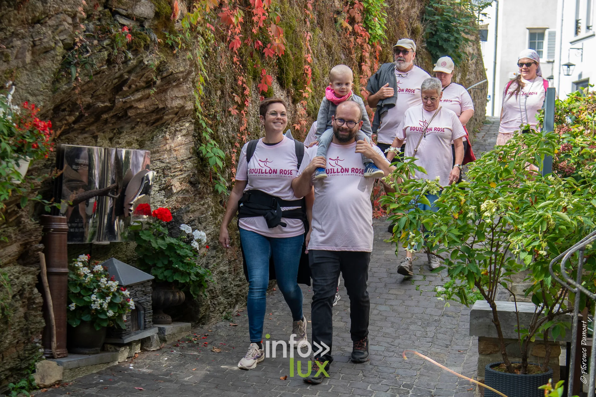 Bouillon Rose 2026 à Bouillon, marche et jogging solidaires contre le cancer du sein — photo 197 de Florence Dumont