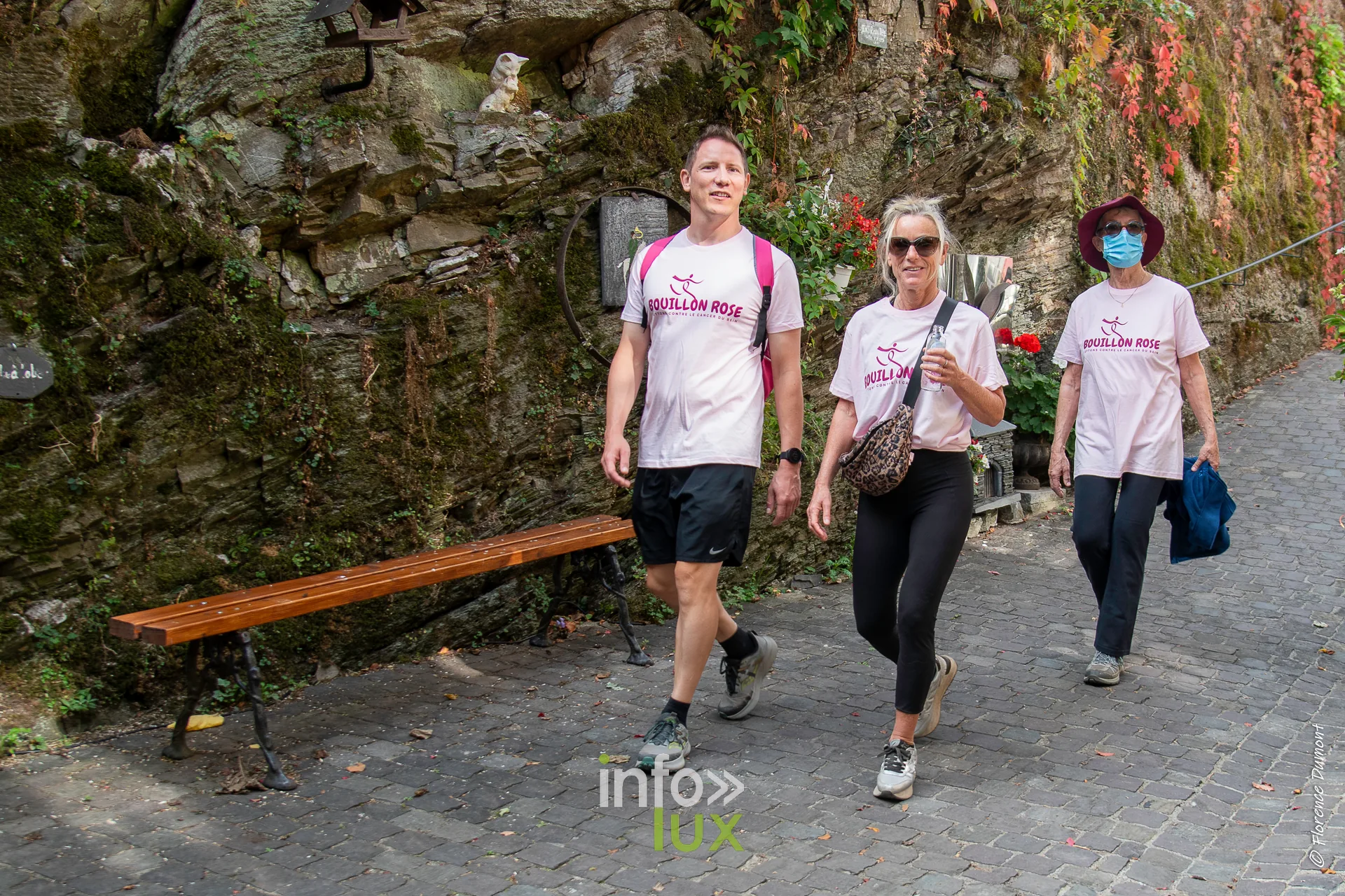 Bouillon Rose 2026 à Bouillon, marche et jogging solidaires contre le cancer du sein — photo 201 de Florence Dumont