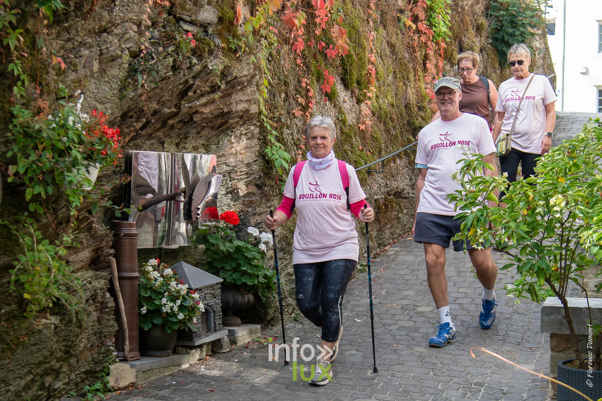 Bouillon Rose 2026 à Bouillon, marche et jogging solidaires contre le cancer du sein — photo 209 de Florence Dumont