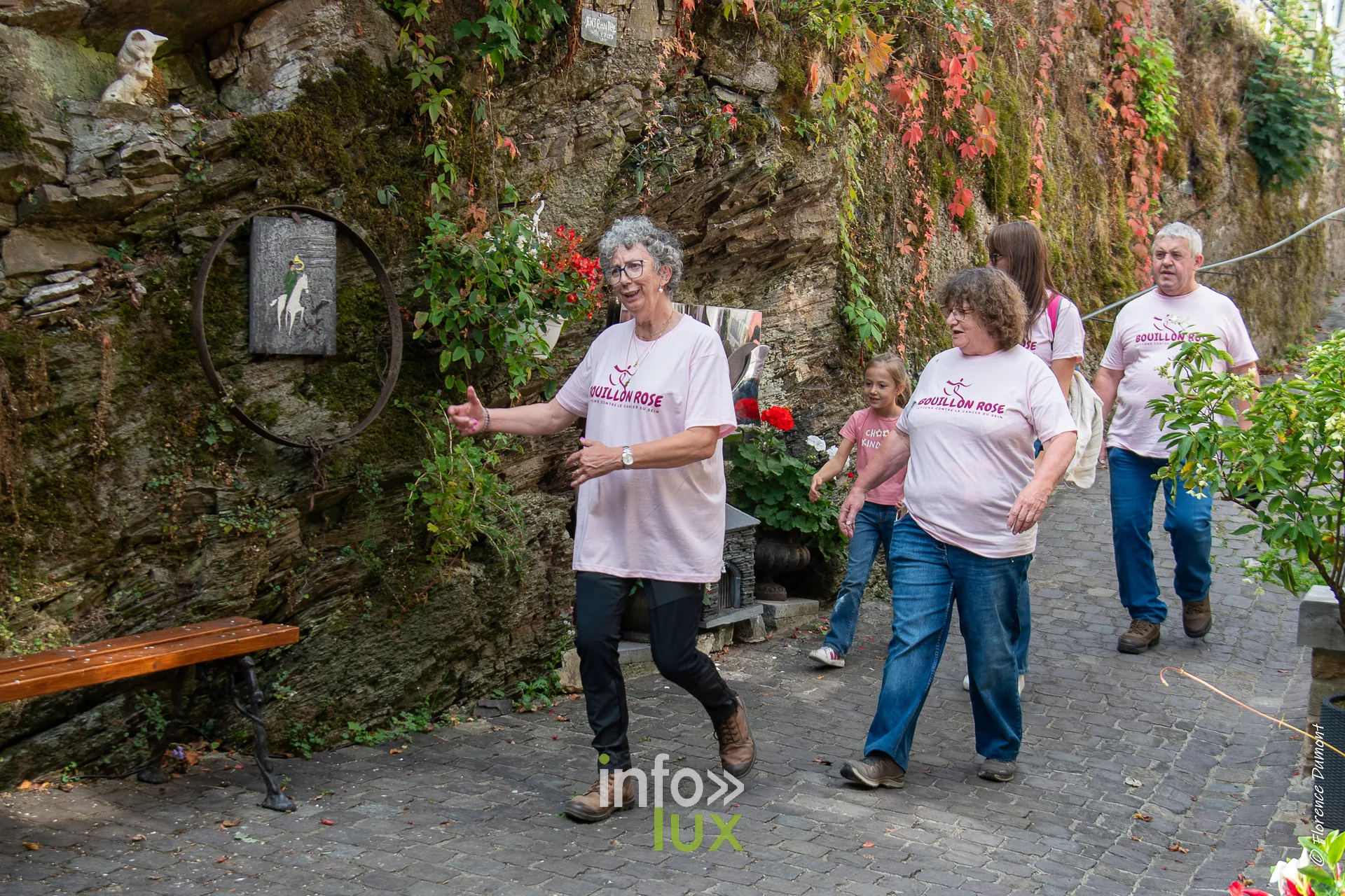 Bouillon Rose 2026 à Bouillon, marche et jogging solidaires contre le cancer du sein — photo 211 de Florence Dumont