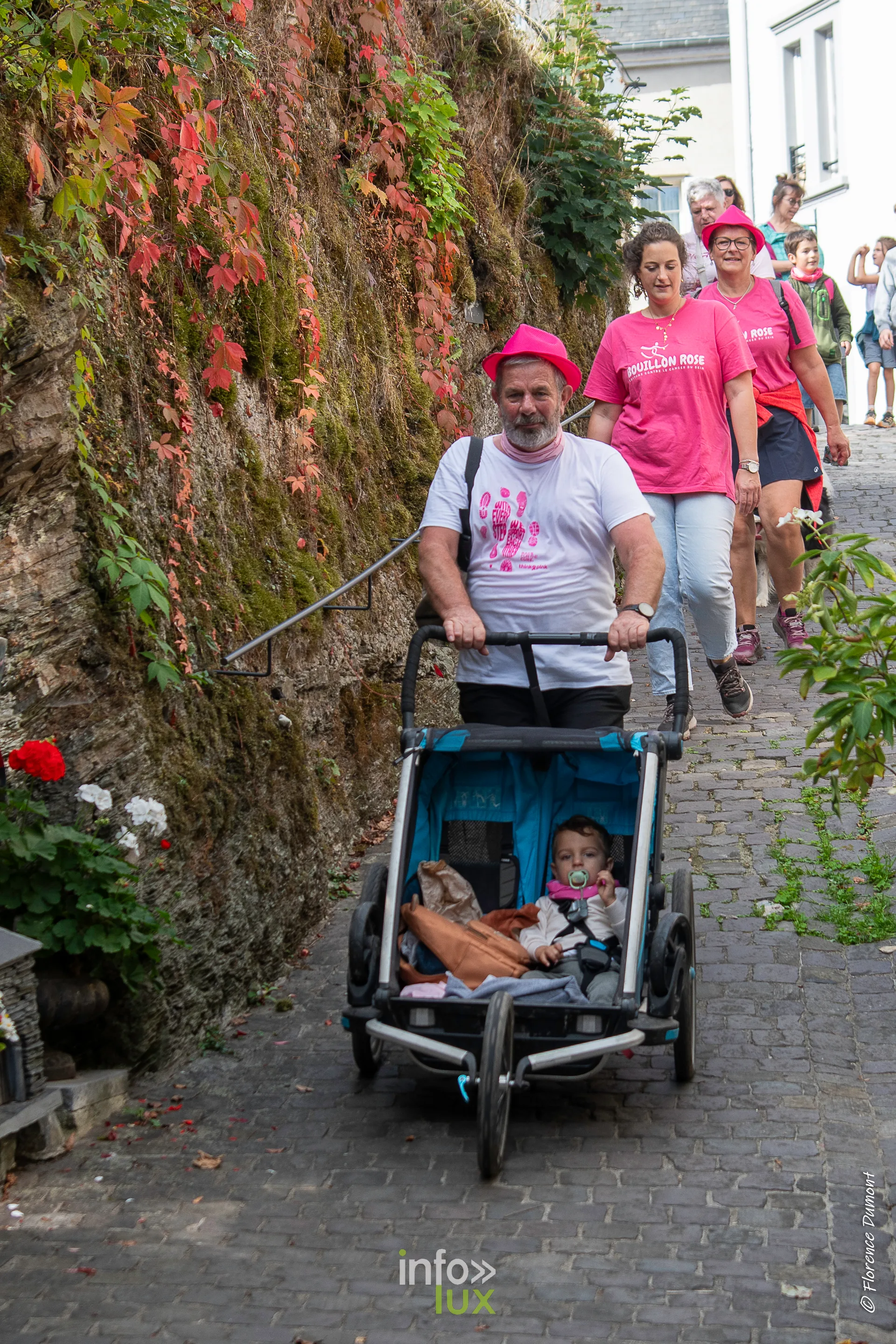 Bouillon Rose 2026 à Bouillon, marche et jogging solidaires contre le cancer du sein — photo 216 de Florence Dumont