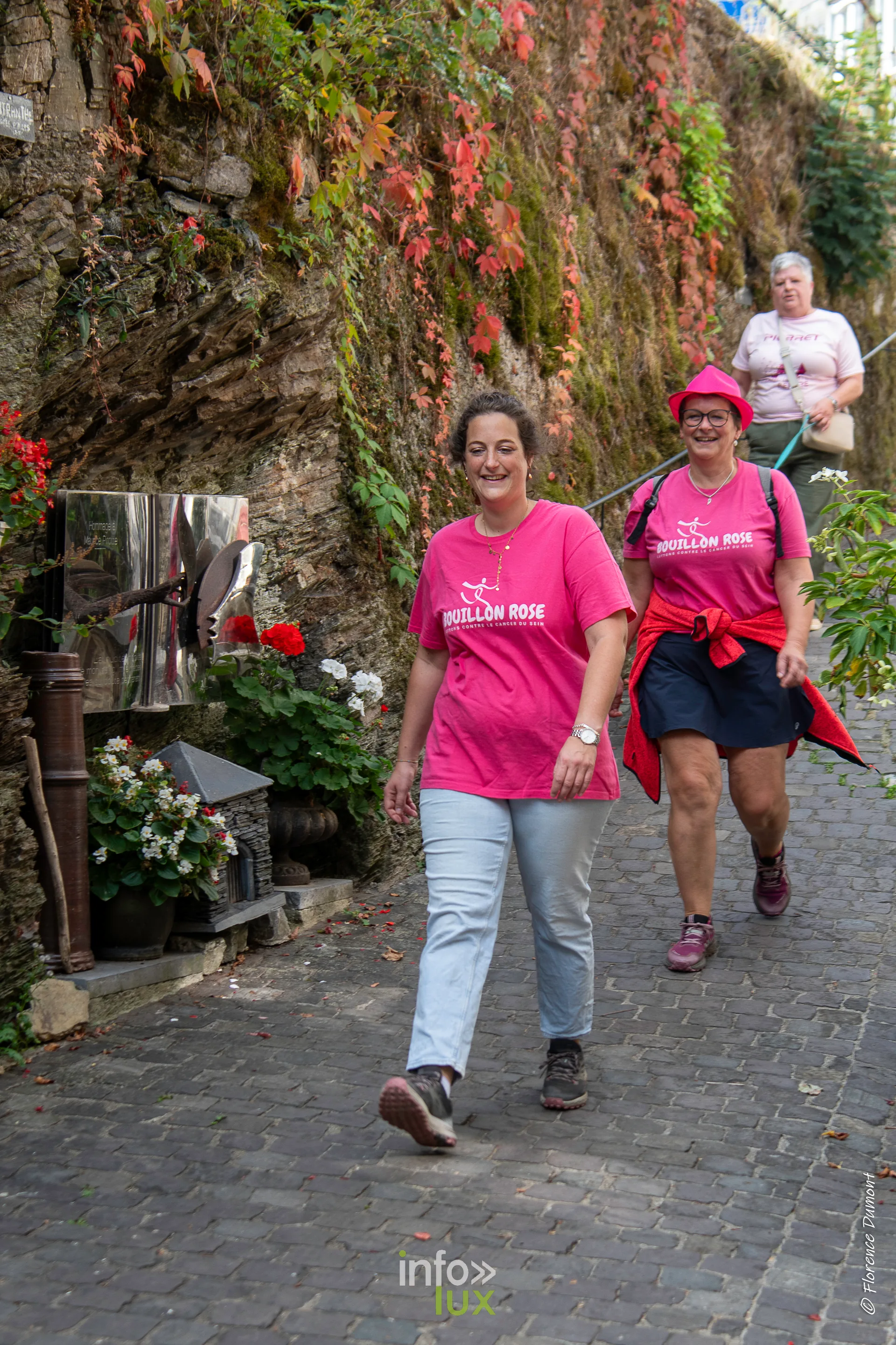 Bouillon Rose 2026 à Bouillon, marche et jogging solidaires contre le cancer du sein — photo 217 de Florence Dumont