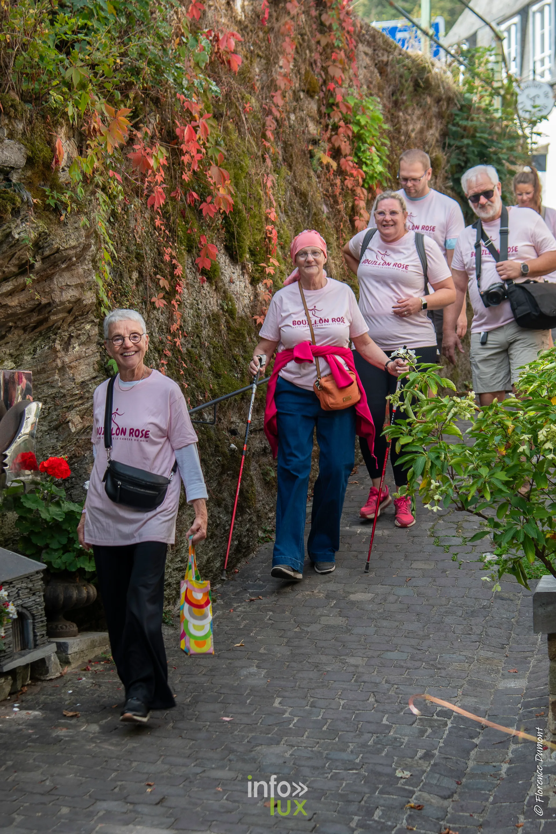 Bouillon Rose 2026 à Bouillon, marche et jogging solidaires contre le cancer du sein — photo 230 de Florence Dumont