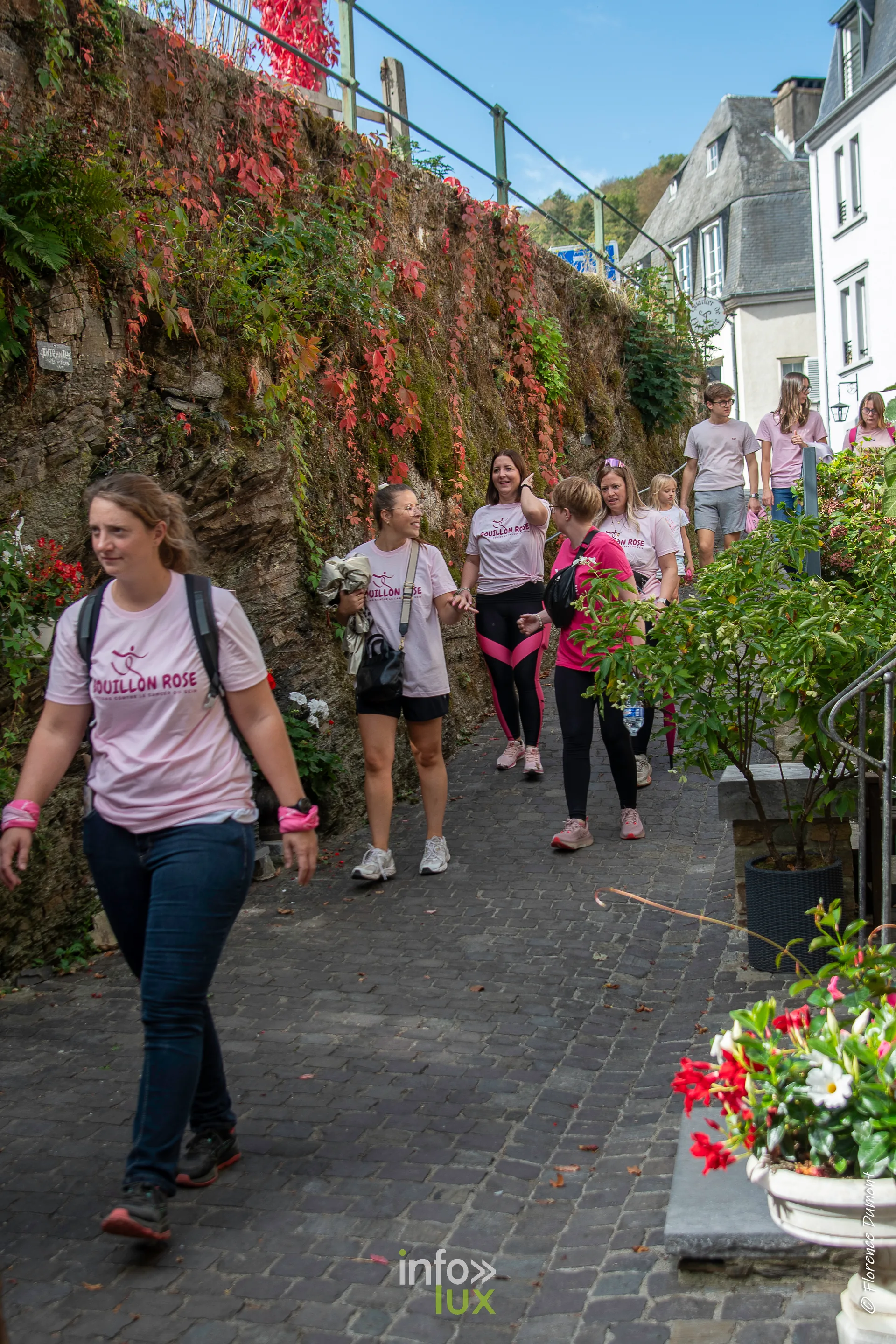 Bouillon Rose 2026 à Bouillon, marche et jogging solidaires contre le cancer du sein — photo 231 de Florence Dumont