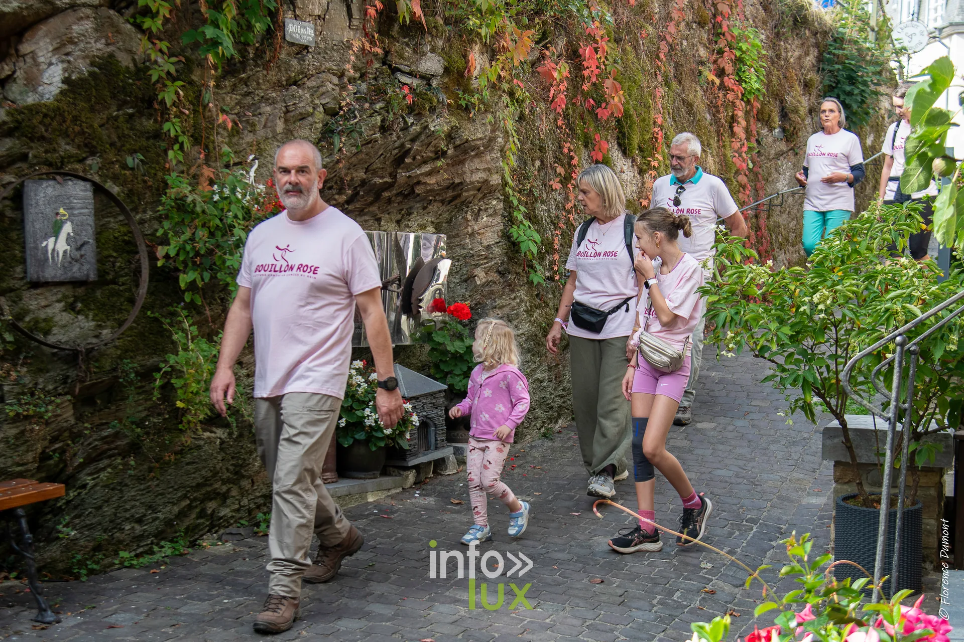 Bouillon Rose 2026 à Bouillon, marche et jogging solidaires contre le cancer du sein — photo 239 de Florence Dumont