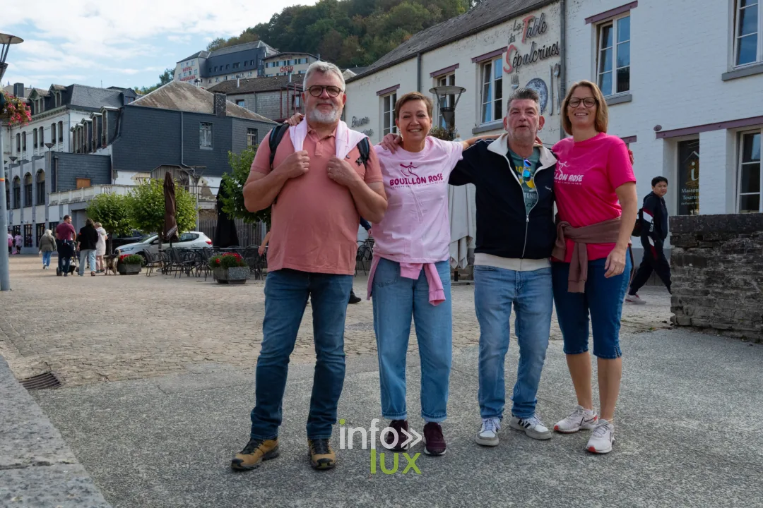 Bouillon Rose 2026 à Bouillon, marche et jogging solidaires contre le cancer du sein — photo 56 de Philippe Denis